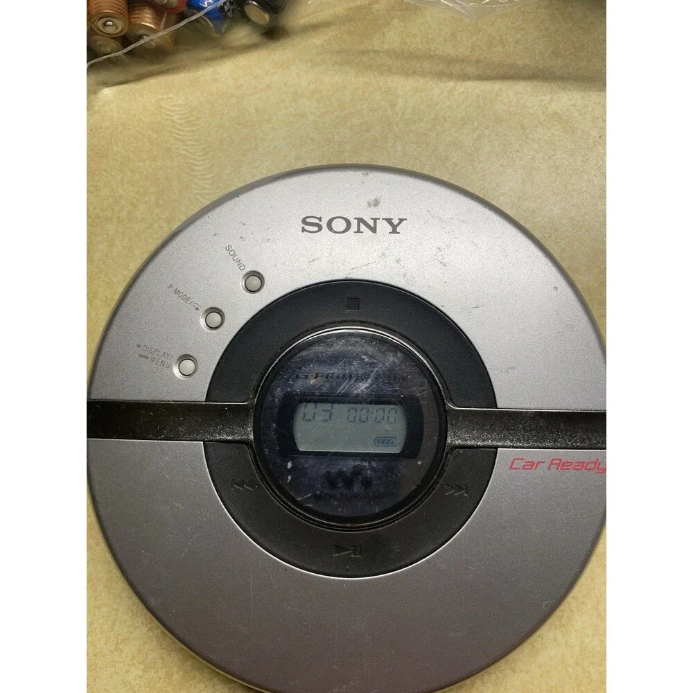 Sony silver cd